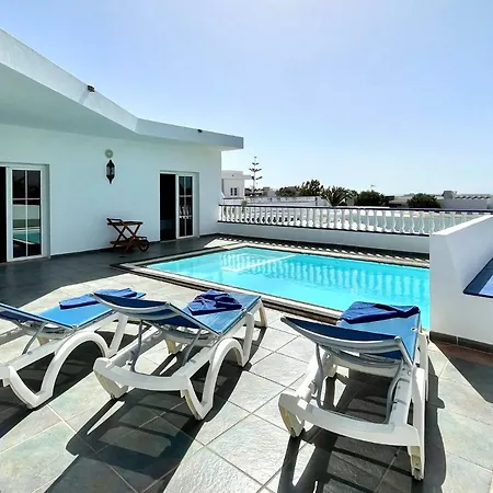 Estupenda Villa Con Piscina Privada, Wifi En Puerto Calero Villa Puerto Calero